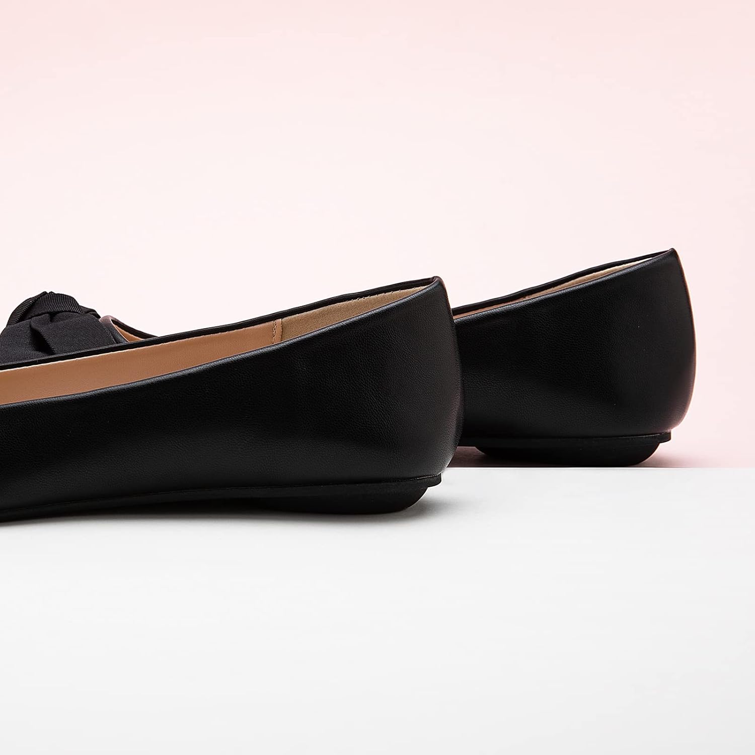 Zapatos Plano Negro Mujer, T.40 Zapatos Plano Negro Mujer, T.40